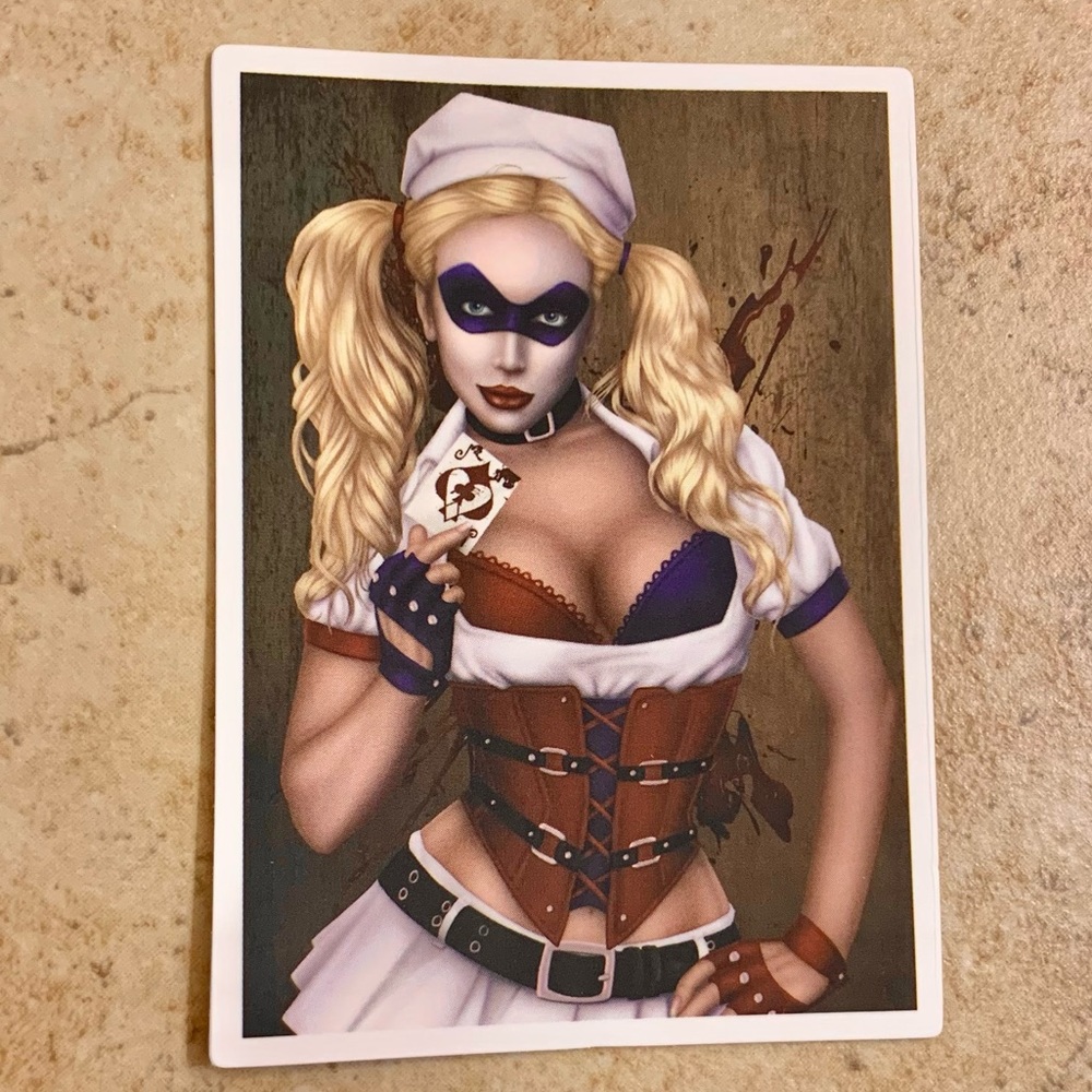 Harley Quinn Vinyl Sticker Matte